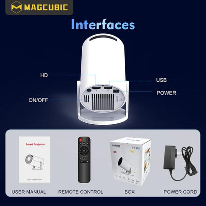 MagCubic Portable 4K Mini Projector